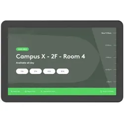 Logitech Tap Konferenzraum Scheduler Planungspanel (graphit) grau, 28.5x16.5 cm