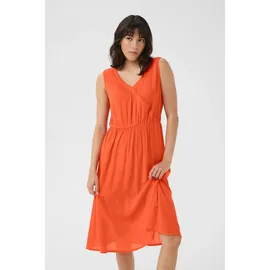 Kaffe Kleid Blusenkleid Rot 44