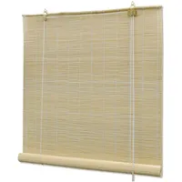 vidaXL Bambusrollo 150 x 160 cm Natur/braun