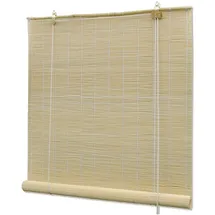 vidaXL Bambusrollo 150 x 160 cm Natur/braun