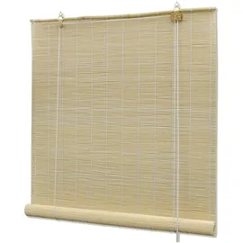 vidaXL Bambusrollo 150 x 160 cm Natur/braun