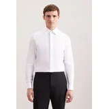 Seidensticker Slim Fit Smokinghemd Weiß L
