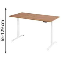 baselite Schreibtisch BaseLite Eiche / Weiß