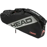 Head Unisex-Adult Team Racquet Bag S Tennistasche, Schwarz/Ceramic, S