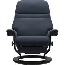 Stressless "Sunrise", elektrisch verstellbar, optional 2-motorisch, Größe M & L blau 88 cm x 103 cm x 78 cm