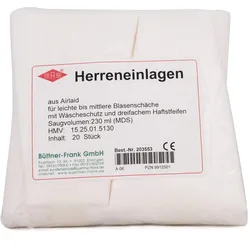 Herren-Einlage Anatomisch Geformt 20 ST