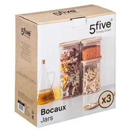 Five Vorratsglas 500 ml 3 St.