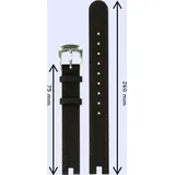 Tissot - Leder Lederarmband für Tissot Pinky T600035468 - braun,genarbt,rind