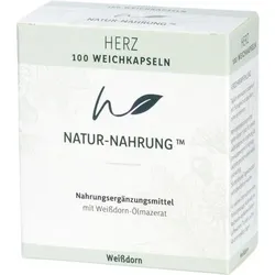 NATUR-NAHRUNG Herz Weißdorn Weichkapseln 100 St