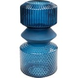 Kare Vase Blau, 36cm,