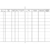 RNK Streu-Kontrollbuch A5 24 Seiten kartoniert