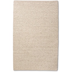 Allgäuer Teppichmanufaktur Webteppich Alpina Elegance 250 x 350 cm Schurwolle Beige Creme