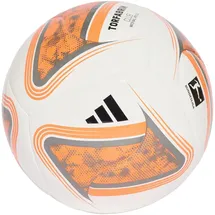 adidas Bundesliga 26/27 Torfabrik Club Ball Outdoor-Fußball, weiß - white/iron met./black 4
