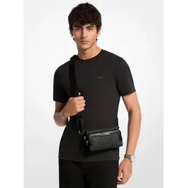 Michael Kors Hudson Umhängetasche Kunstleder Grau/Black
