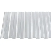Gutta PC Wellplatte Trapez 76/18 250 x 95 cm 1,4 mm klar