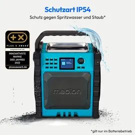 Medion P66896 Baustellenradio Schwarz/Blau