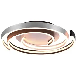 LED Deckenleuchte Trio Caya Aluminium 641910205