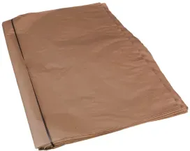 Papier-Müllsäcke braun unbedruckt, 2-lagig, 120l, ca. 2 x 70 gr m2, 700 x 950 + 220 mm, 25 Stück pro Bündel