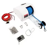 tagtuell Anker elektrische Ankerwinde 12V 30 m Weiß