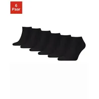 Tommy Hilfiger Herren Socken, 6er Pack - Men's Sneaker, ECOM Schwarz 47-49