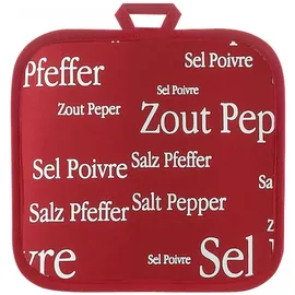 Vivaraise Sel Poivre POTHOLD Red20X20