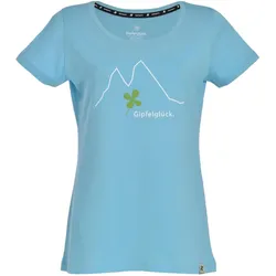 Freizeitshirt Irene Freizeit Damen Light Blue Ohne GIPFELGLÜCK One Size