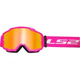LS2 Charger Motocross Brille, pink für Männer