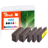 Peach Spar Pack Plus Tintenpatronen kompatibel zu HP No. 953