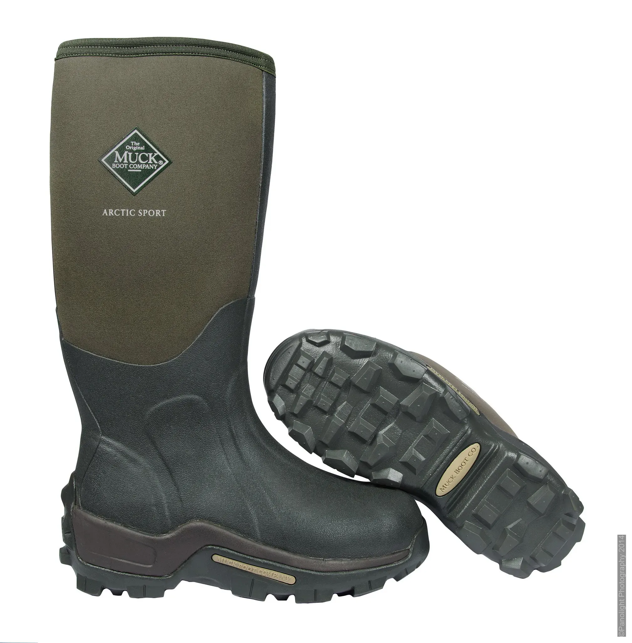 Muck Boot Winter-Gummistiefel Arctic Sport High, moss, 12