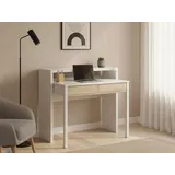 Dmora Schreibtisch Billings Weiß / Eiche