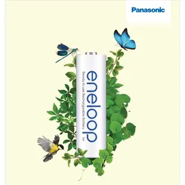 Panasonic eneloop lite Micro AAA DECT HR03 1.2V/550mAh Blister BK-4LCCE/2DE NiMH, 1,2V / 550mAh