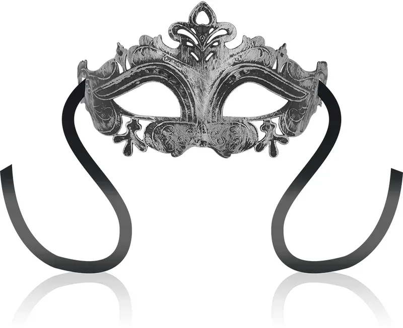 OHMAMA - MASKEN VENEZIANISCHER STIL MASKE SILBER