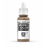 Vallejo Vallejo, Model Color, Acrylfarbe, 17 ml Beige/Braun