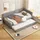 modfu 90 x 200 cm Grau