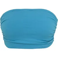 URBAN CLASSICS Bandeau Top Türkis XL