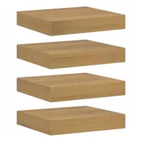 VidaXL Wandregal 23 x 23,5 x 4 cm Braun