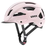 Uvex Stride Style - robuster Allround-Fahrradhelm mit individueller Größenanpassung - passgenau, sicher & vielseitig - Powder Matte - 56-59 cm