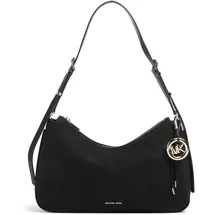 Michael Kors Nolita Medium Schultertasche Leder/Nubukleder Black