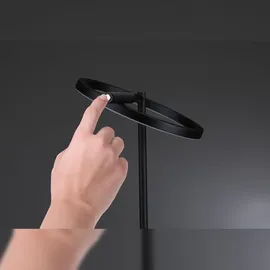 Paulmann 71279 Stehlampe Odila Tunable White 2x1200lm 2x10,4W Schwarz matt, Chrom