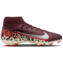 Nike Mercurial Superfly 10 Academy Herren Burgundy Crush/Metallic Silver 39
