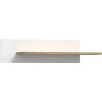 Forte Wandregal 101 x 21,9 x 23,6 cm Weiß