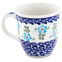 BUNZLAUER KERAMIK Kaffeebecher 0,35 l Blau