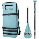 YEAZ BAIA KIT rucksack und paddel SUP-Paddel, Rucksack und Paddel blau