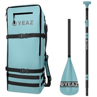 YEAZ BAIA KIT rucksack und paddel SUP-Paddel, Rucksack und Paddel blau