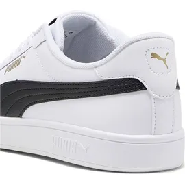 Puma Smash 3.0 L Leichtathletik-Schuh, Weiß Schwarz Gold, 44.5 EU