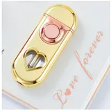 lliang Feuerzeugbenzin Lighter Windproof Flameless Blue