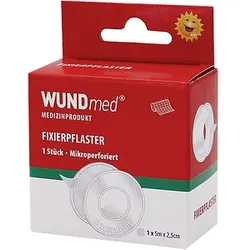 WUNDmed® Heftpflaster transparent 2,5 cm x 5,0 m, 1 St.