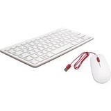 Raspberry Pi USB DE Set rot/weiß
