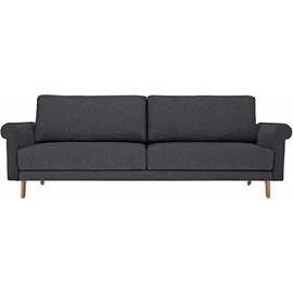 creation by rolf benz 2-Sitzer CR.450 Chenille 168 x 85 x 95 cm Schwarz
