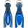 Cressi Herren Flossen Frog Plus, blau/sliber, 39/41, BF202040